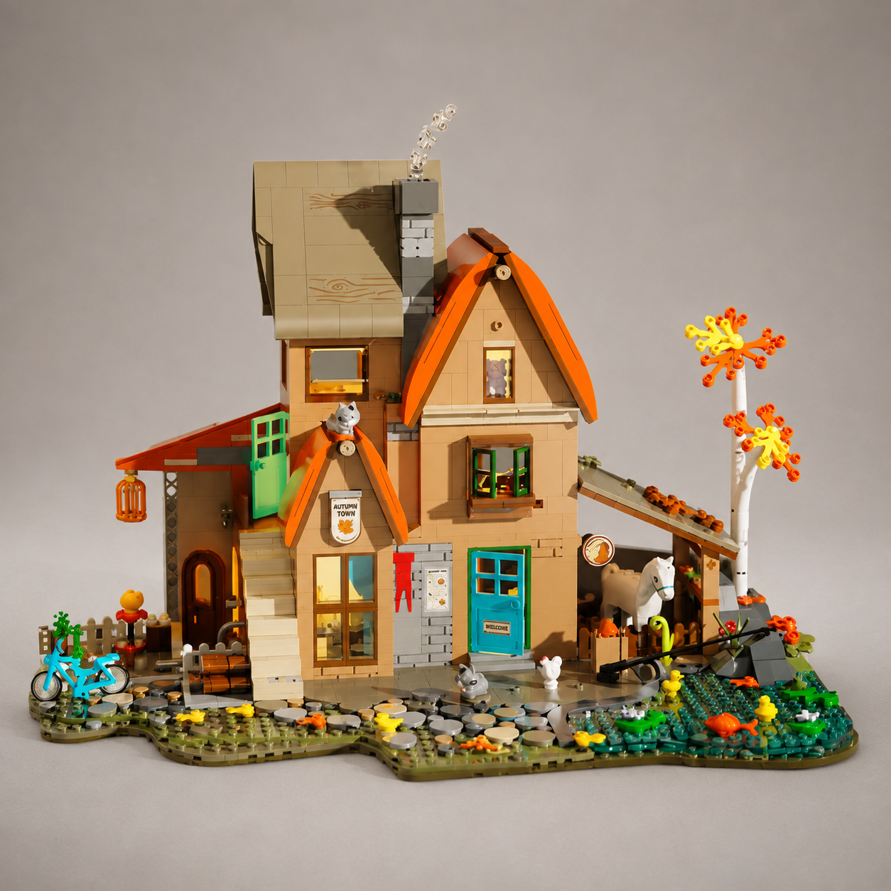 Herfst vakantie huis | Bouwsteentjes