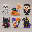 Halloween mini's | Bouwsteentjes