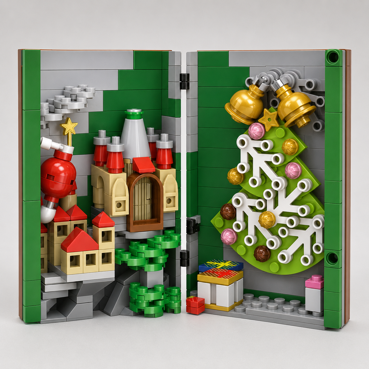 Kerst boek | Bouwsteentjes