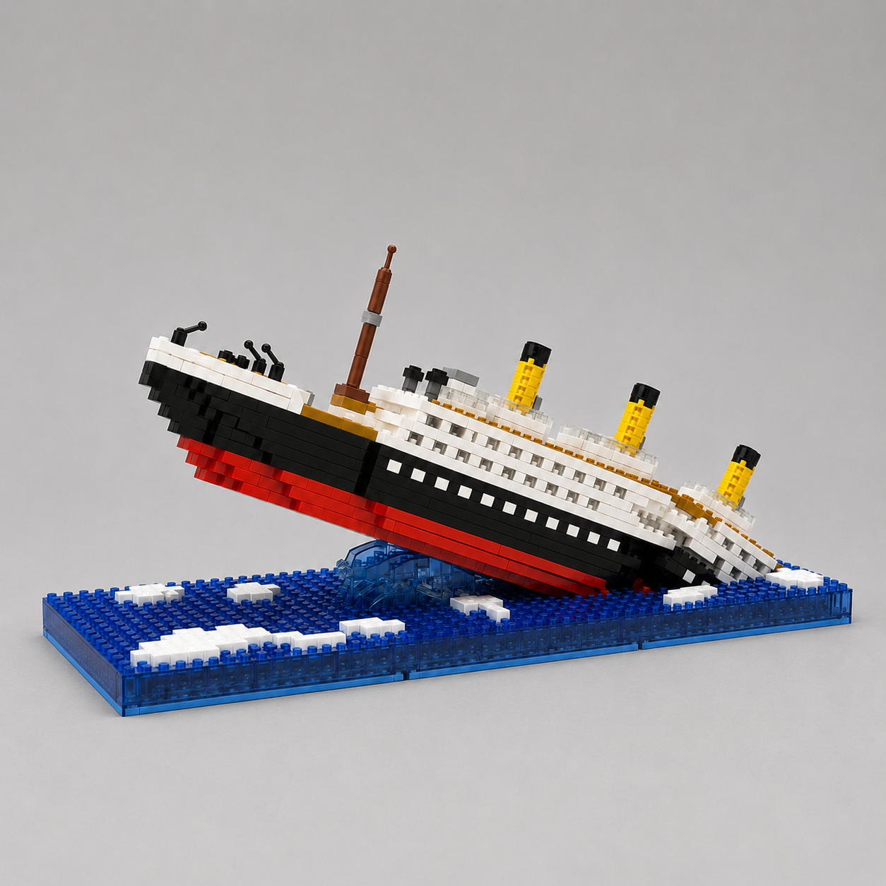 Zinkende Titanic | Bouwsteentjes