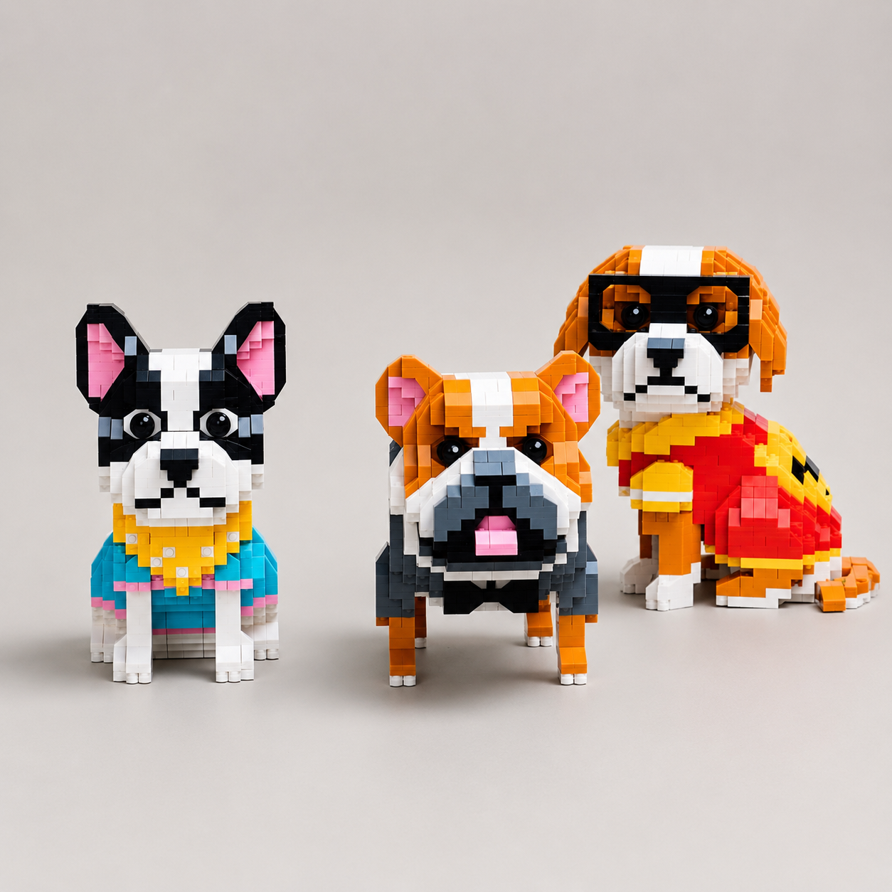 Franse Bulldog | Bouwsteentjes