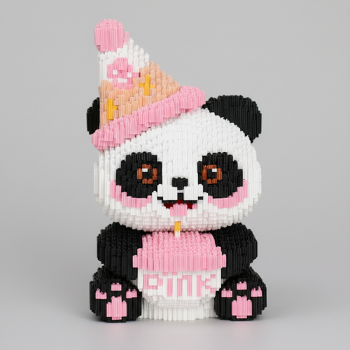 Jarige Panda | Bouwsteentjes