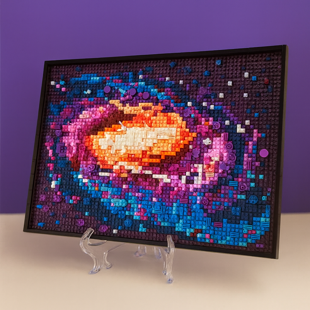 3D Melkweg Galaxy | Bouwsteentjes