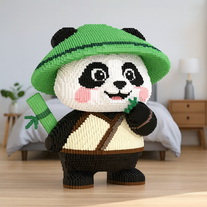 MEGA jungle panda | Bouwsteentjes