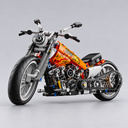 Oranje Motor | Bouwsteentjes
