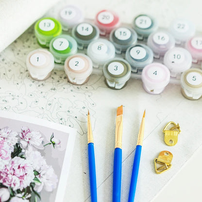 Abstracte vrouw | Schilderen op Nummer