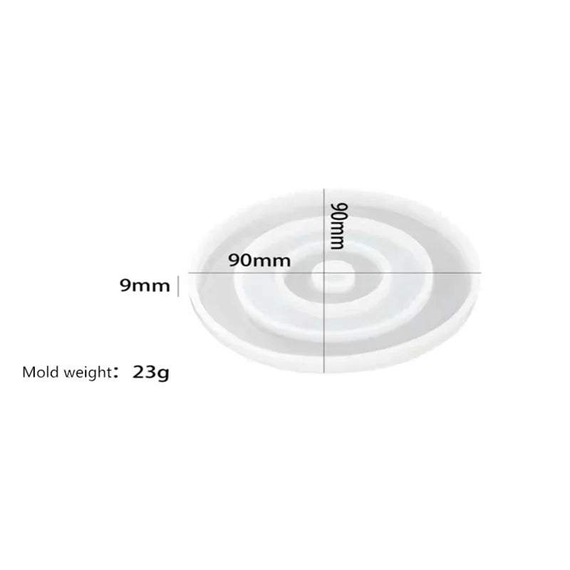 Siliconen Mal Oog onderzetter | Epoxy