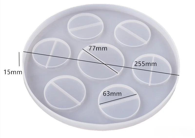 Siliconen Mal Dienblad | Epoxy