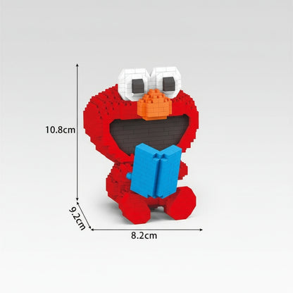 Rode Muppet | Bouwsteentjes