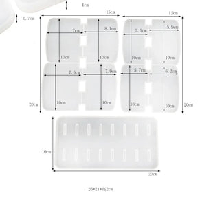 Siliconen Mal Make up Organisator | Epoxy