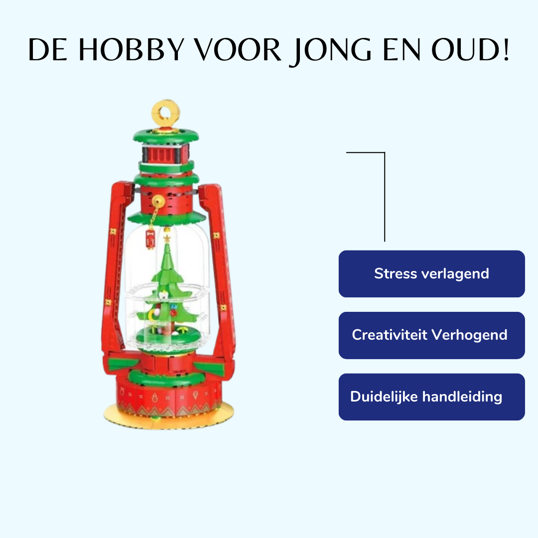 Kerst Lantaarn | Bouwsteentjes