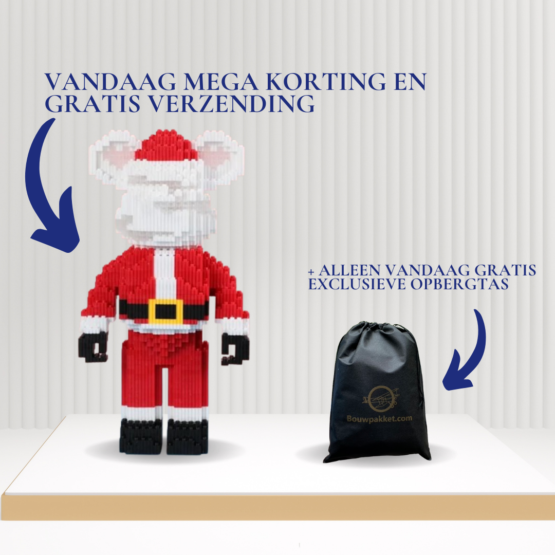 Kerstbeer | Bouwsteentjes