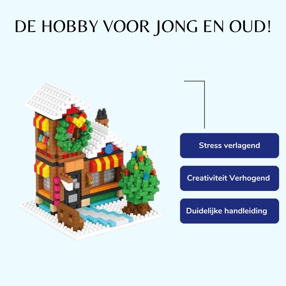 Kersthuis | Bouwsteentjes