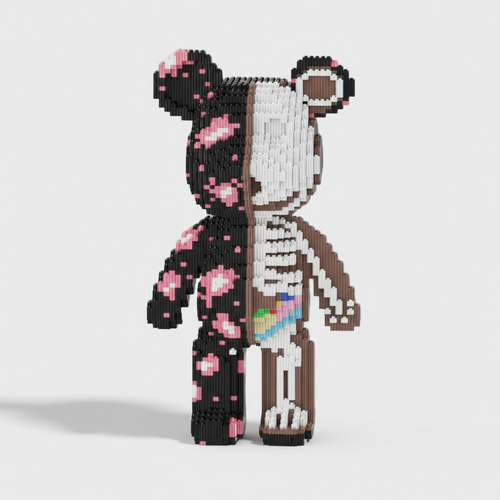 Kunstwerk Beer | Bouwsteentjes