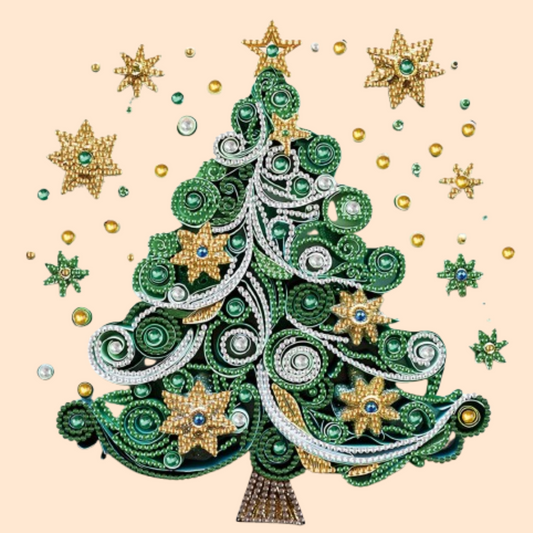 Kerstboom | Diamond painting