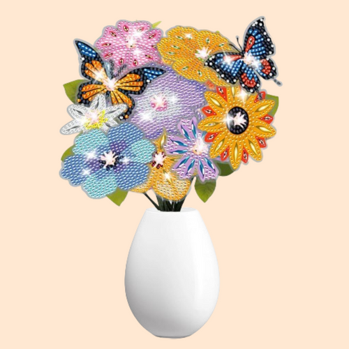 Prachtig bloemen boeket | Diamond painting