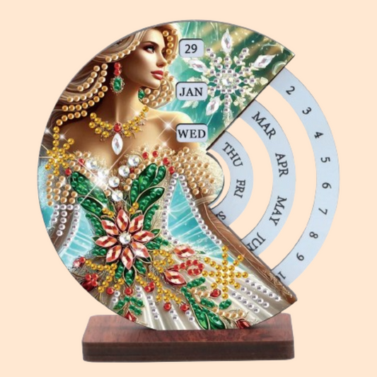 Vrouw | Kalender | Diamond painting