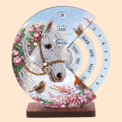 Paard | Kalender | Diamond painting