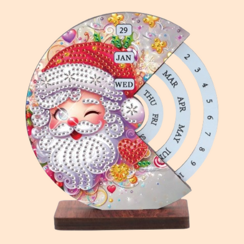 Kerstman | Kalender | Diamond painting