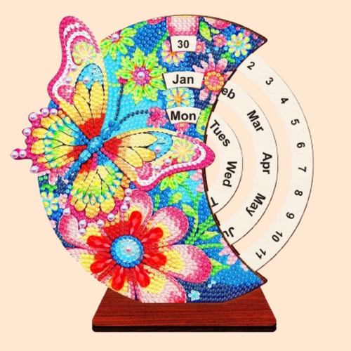 Vlinder | Kalender | Diamond painting