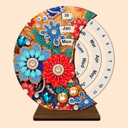 Mooie bloemen | Kalender | Diamond painting