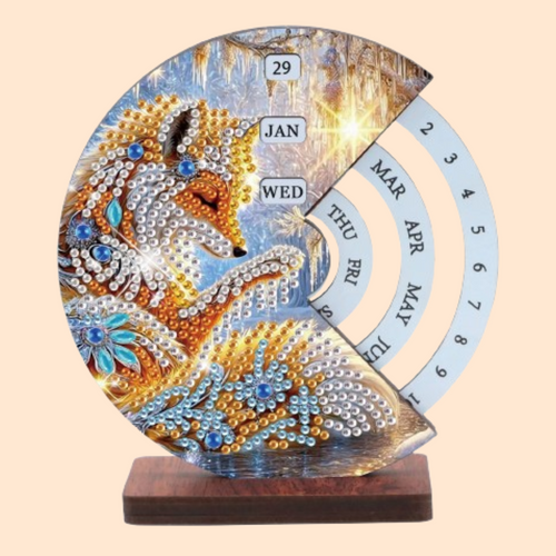 Vos | Kalender | Diamond painting