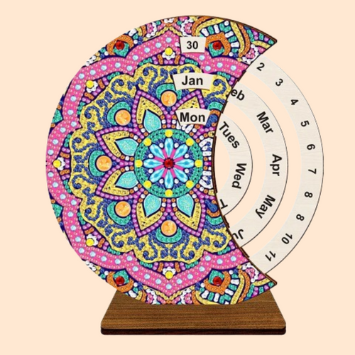 Mooie mandela | Kalender | Diamond painting