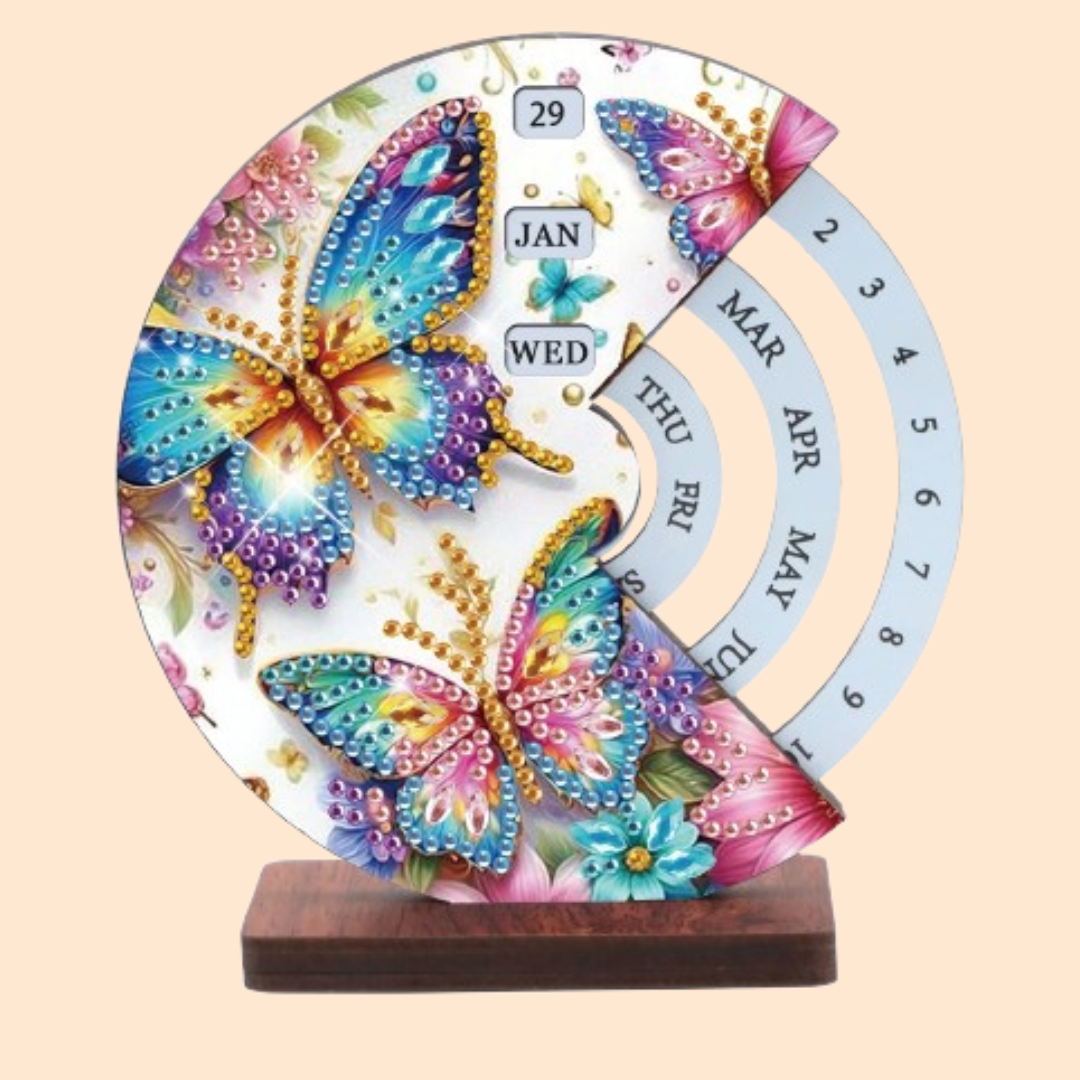 Vlinders | Kalender | Diamond painting