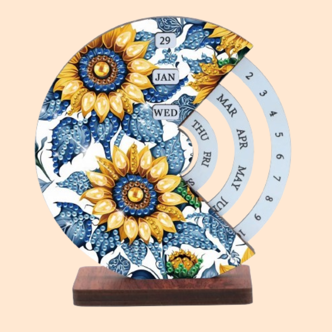 Zonnebloemen | Kalender | Diamond painting