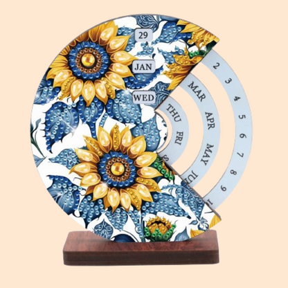 Zonnebloemen | Kalender | Diamond painting