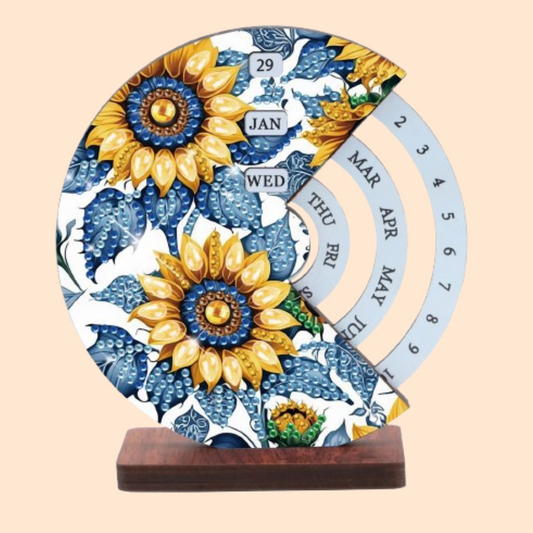 Zonnebloemen | Kalender | Diamond painting