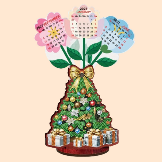 Kerstboom | kalender | Diamond painting