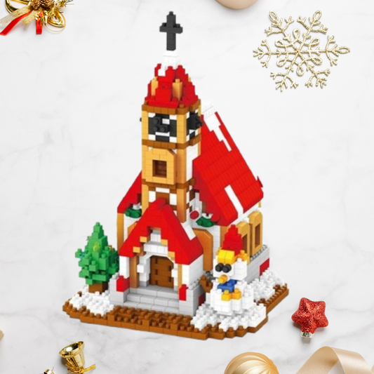 Kerstkerk | Bouwsteentjes