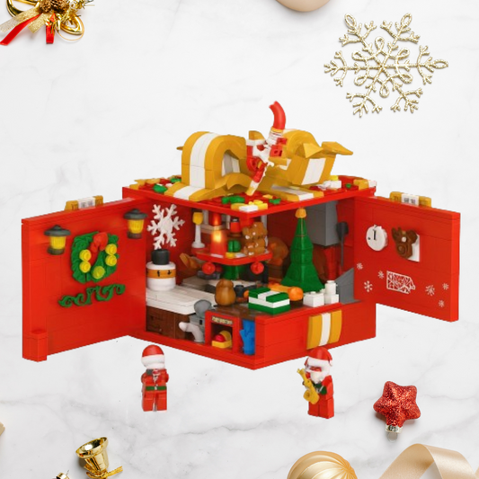 Kerst geschenkdoos | Bouwsteentjes