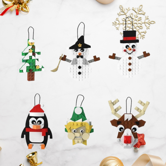 Kerstboom hangers | Bouwsteentjes