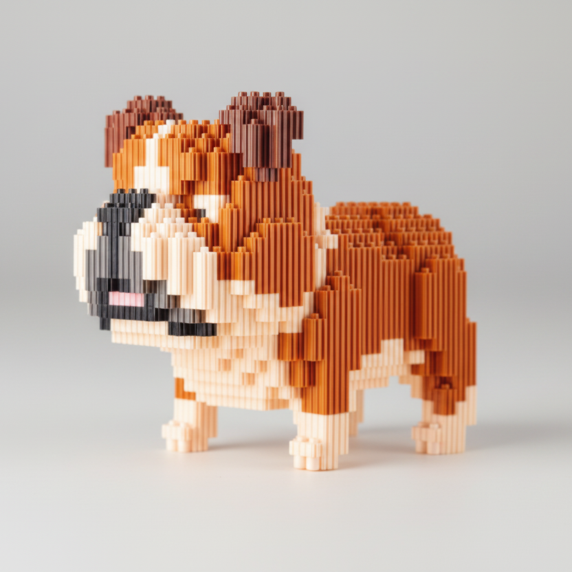 Bulldog | Bouwsteentjes