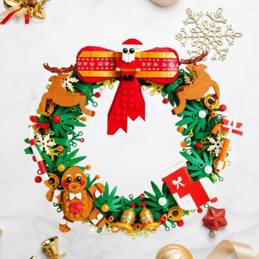 Kerstkrans | Bouwsteentjes