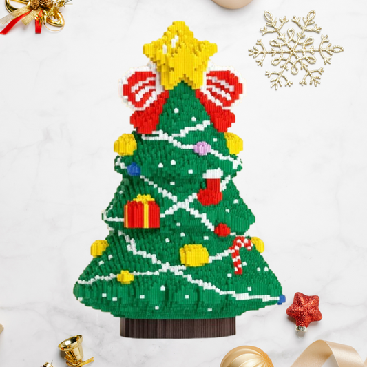 Mega kerstboom | Bouwsteentjes