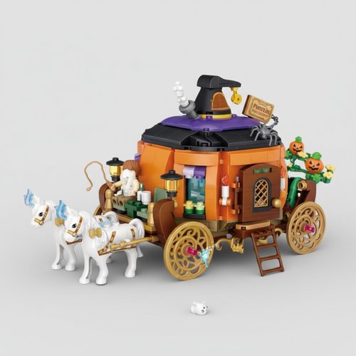 Pompoen Koets | Bouwsteentjes