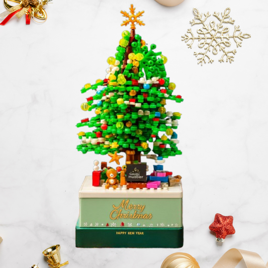 Grote kerstboom | Bouwsteentjes