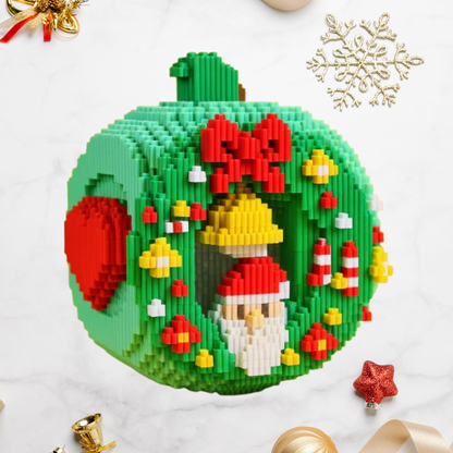 3D kerstappel | Bouwsteentjes