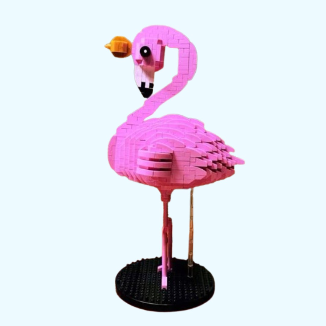 Flamingo | Bouwsteentjes