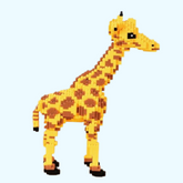 Mega Giraffe | Bouwsteentjes