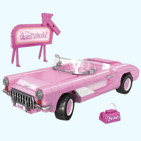 Barbie auto | Bouwsteentjes