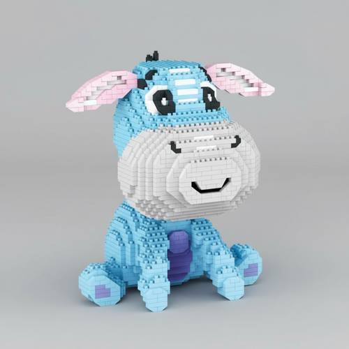 Blauwe Ezel | Bouwsteentjes