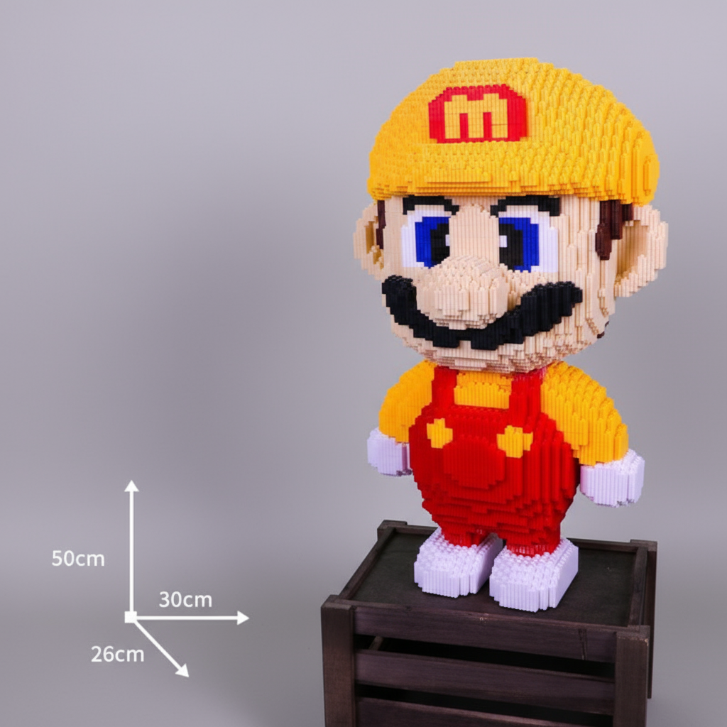 Gele Loodgieter XXL | Bouwsteentjes