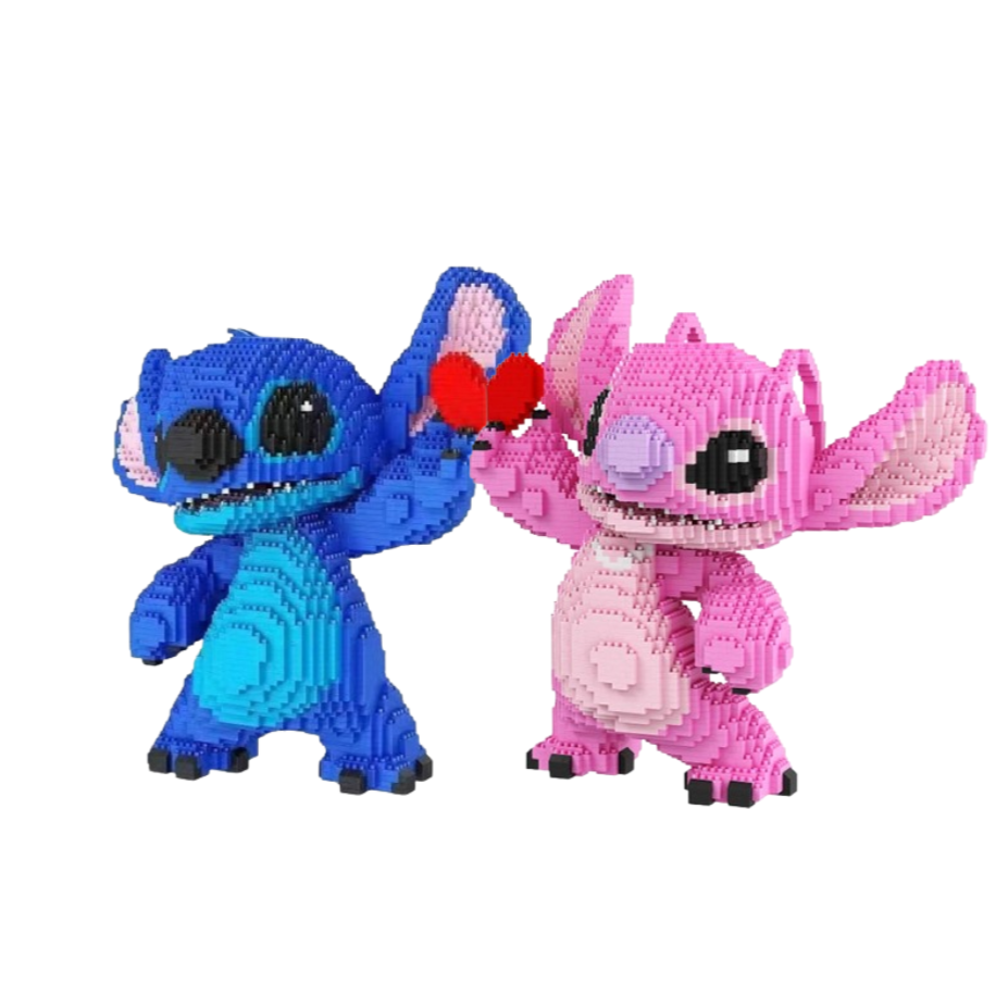 Verliefde wezen Blauw | Bouwsteentjes | Morgen in huis