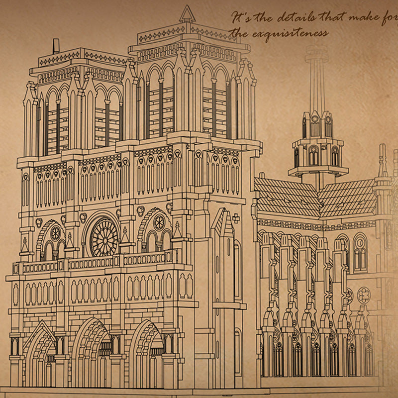 Notre Dame  | Houten Bouwpakketten