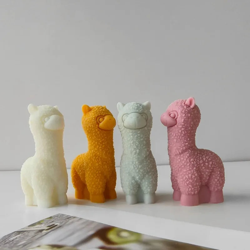 Alpaca mal | Kaarsen maken