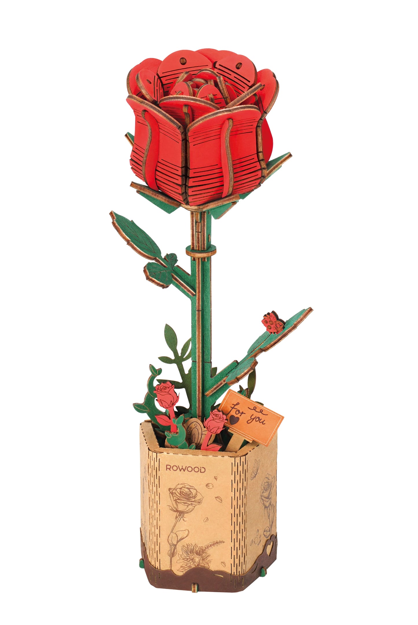 Bloemen | Houten Bouwpakketten